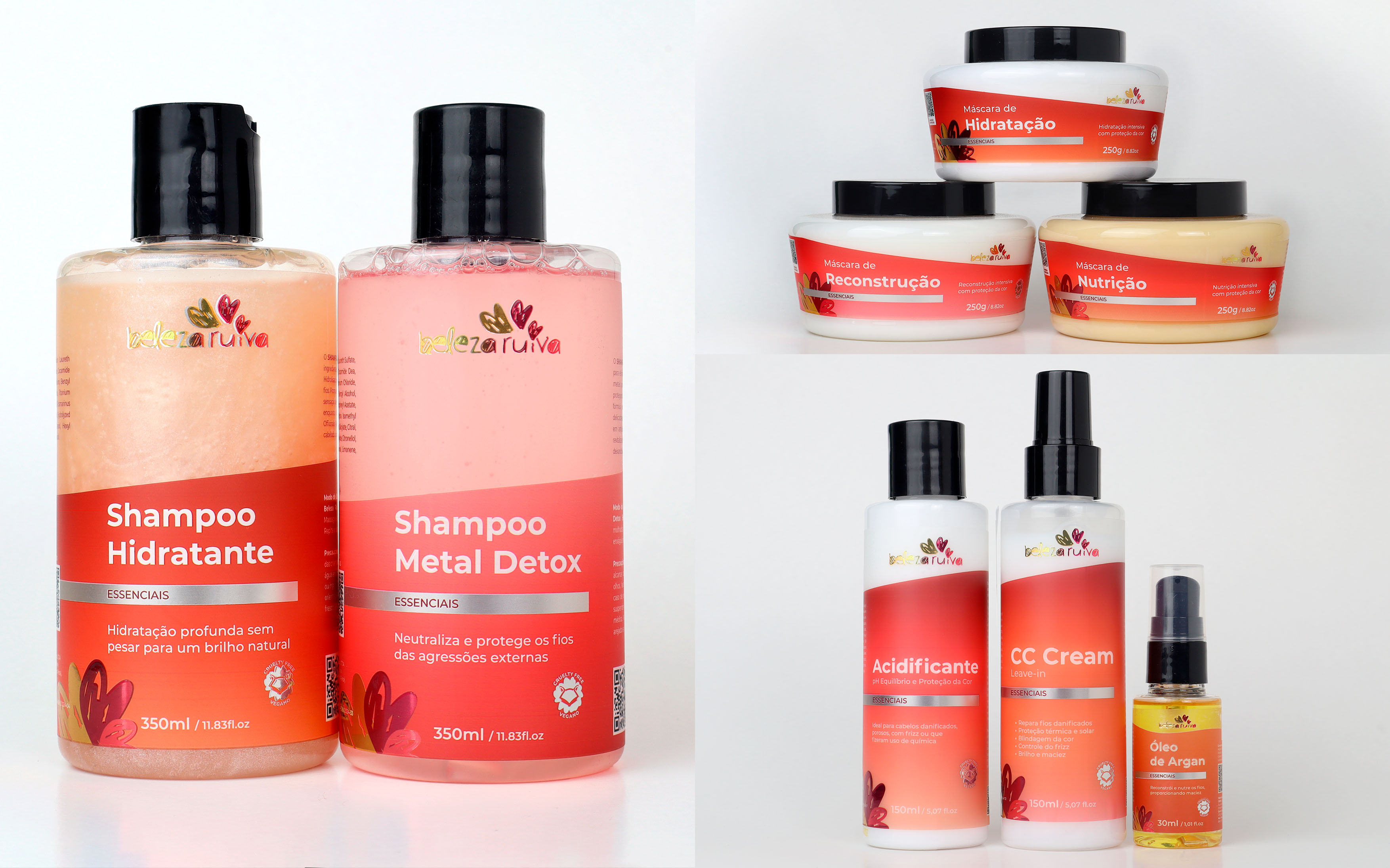 Linha Essenciais Beleza Ruiva